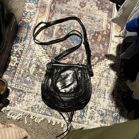 Rebecca Minkoff black Crossbody purse - Picture 1 of 4
